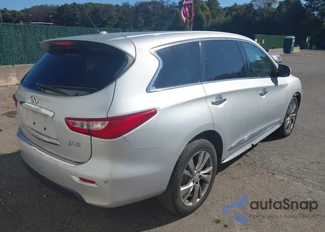 2013 Infiniti Jx35 z USA, uszkodzony, nr VIN 5N1AL0MM9DC320930
